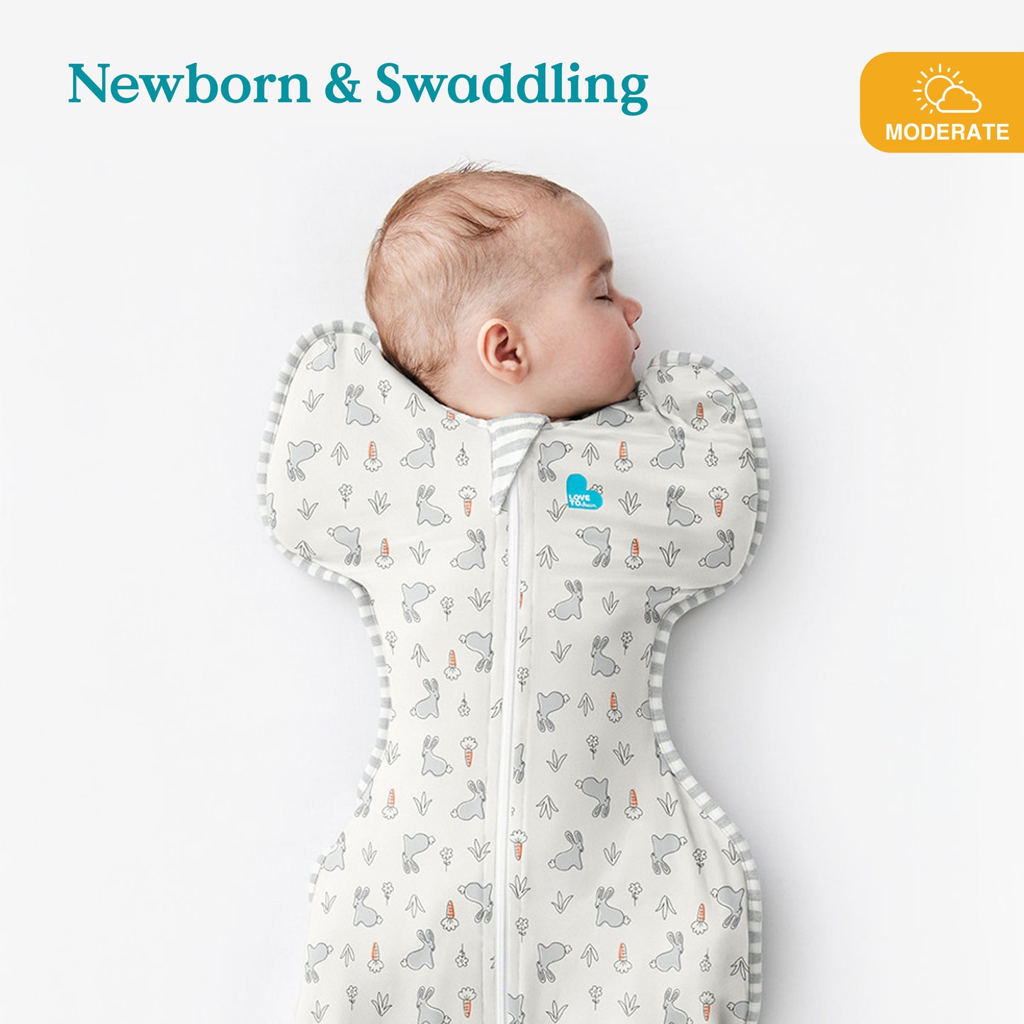 Swaddle Up™ Cotton Original Designer - Bunny