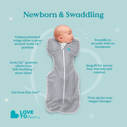 Swaddle Up™ Cotton Original Designer - Bunny
