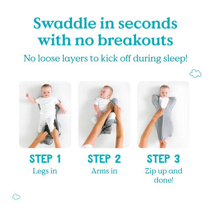 Swaddle Up™ Cotton Original Designer - Rainbow