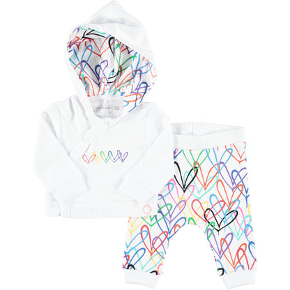 #Lovewall Organic Hoodie & Jogger Set