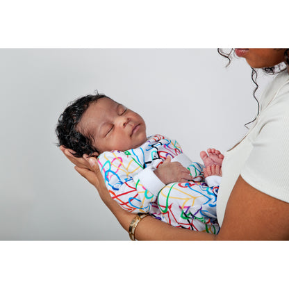 #Lovewall Organic Bodysuit & Joggers Set in Gift Pouch