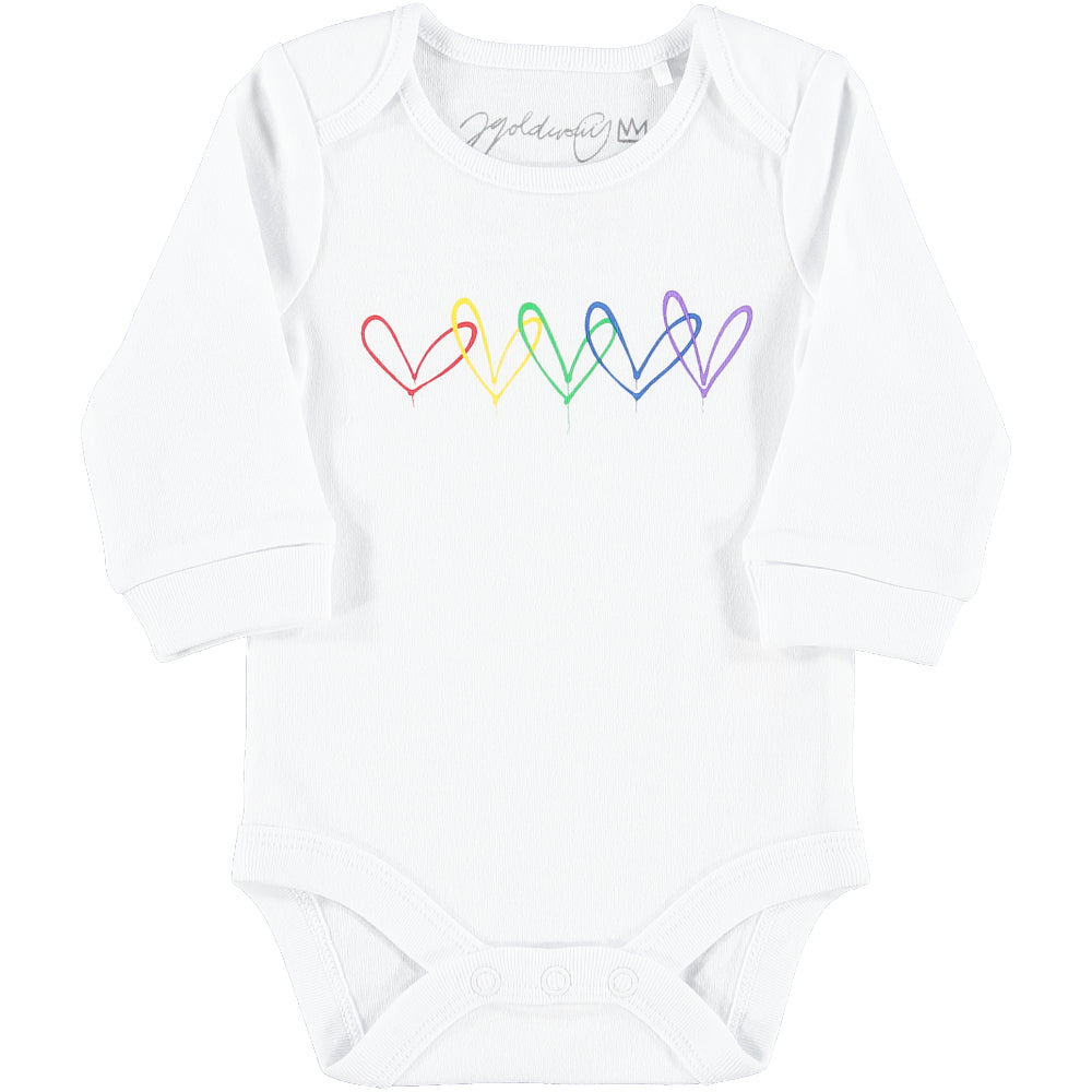 #Lovewall Organic Bodysuit Set in Gift Pouch