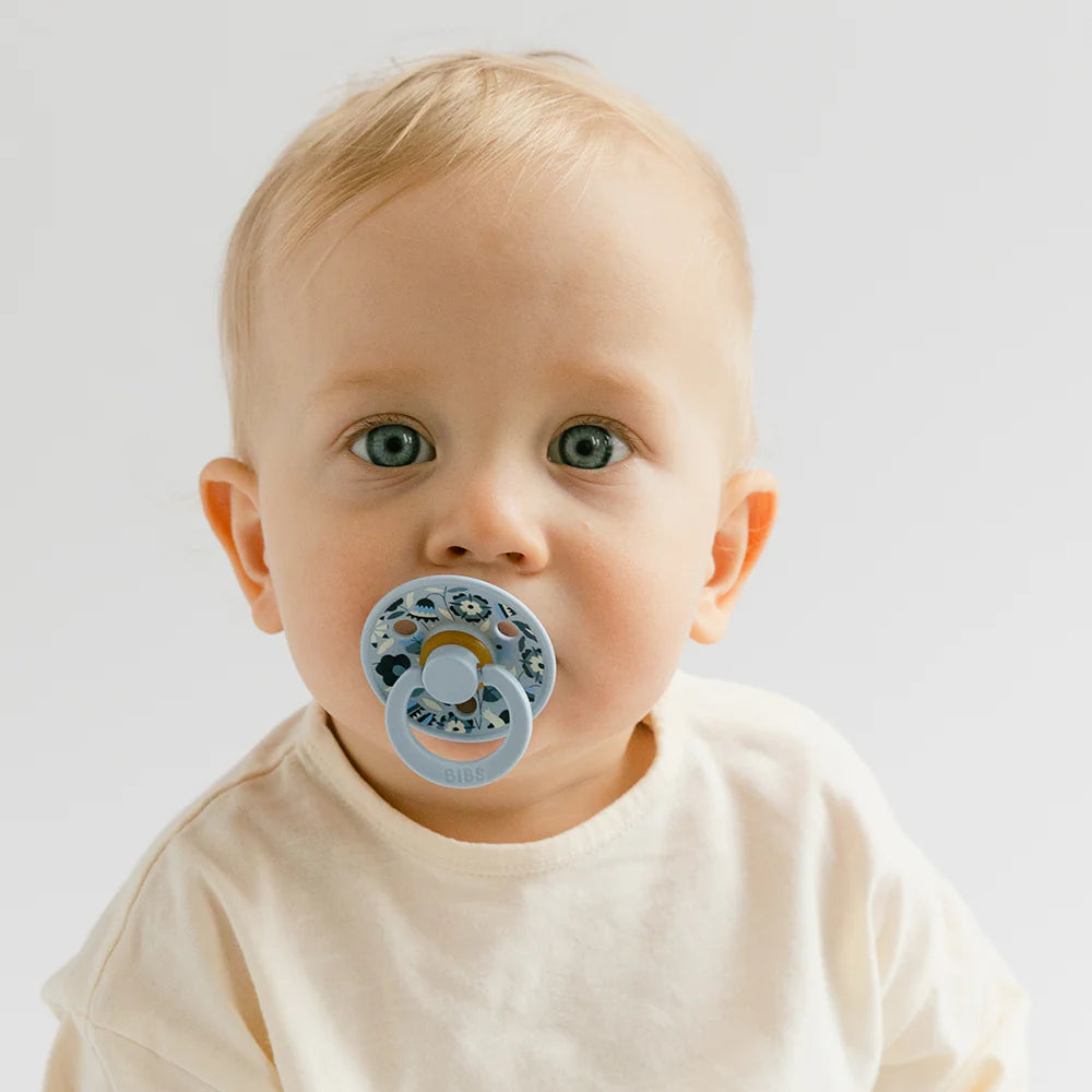 BIBS x LIBERTY Colour Latex 2pk - Bobo / Ivory Mix