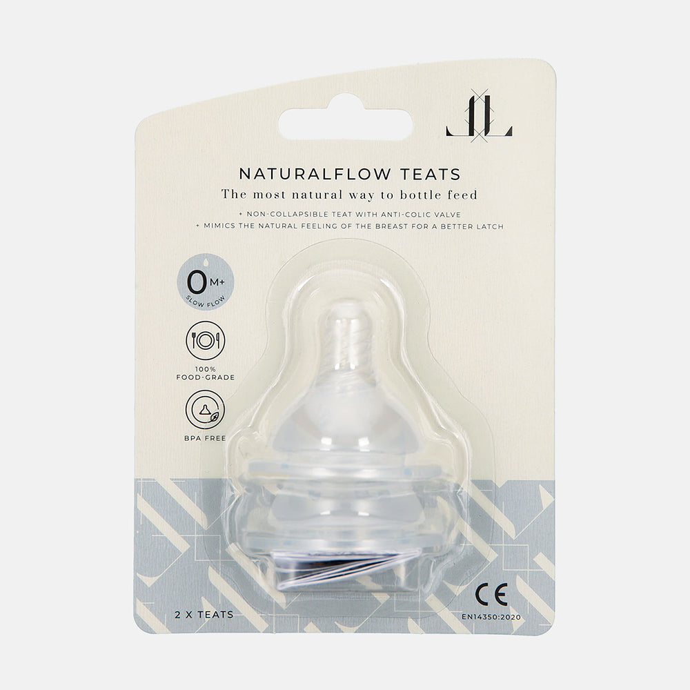 NaturalFlow Nipple Teats 2pk