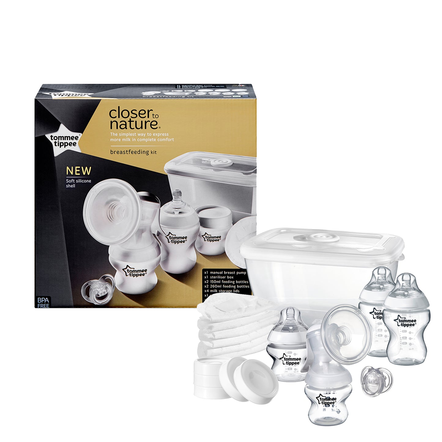 Tommee Tippee Closer to Nature breastfeeding starter set