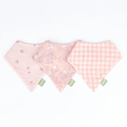 Muslin Bandana Bibs 3pk