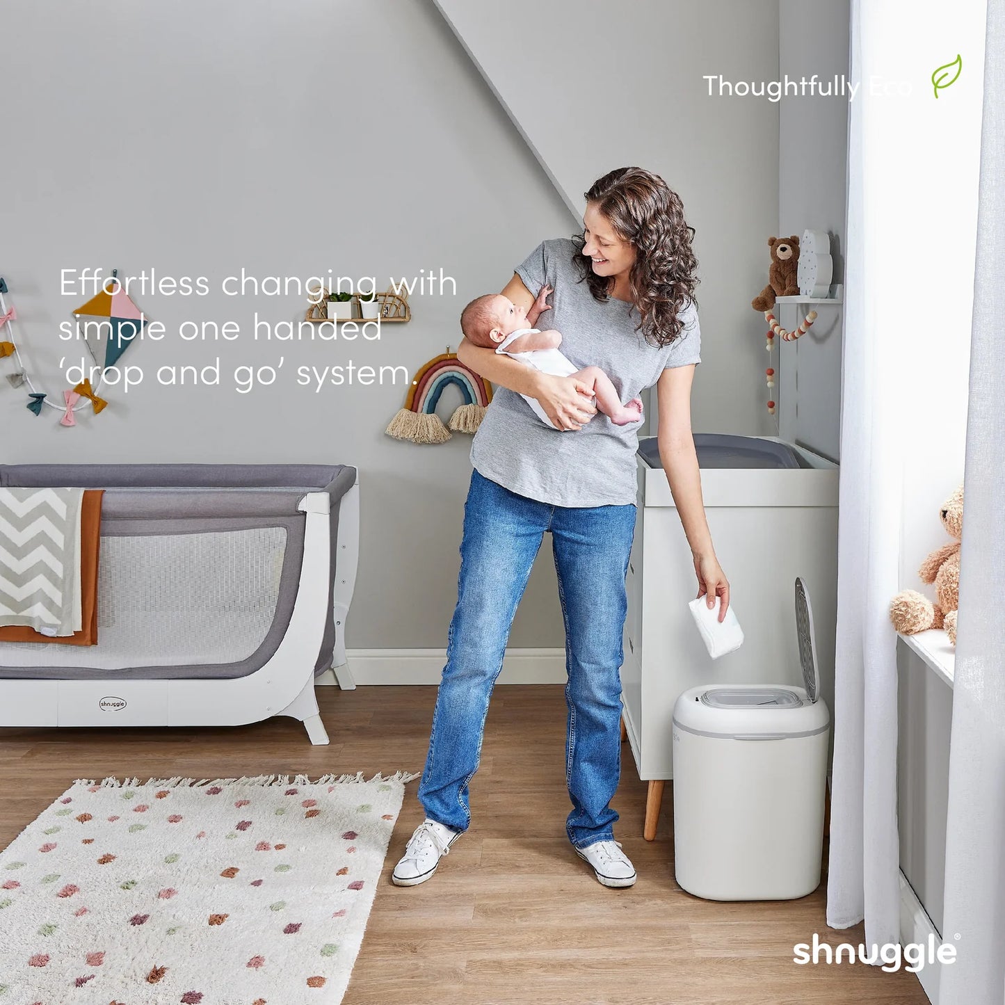 Eco Touch Nappy Bin