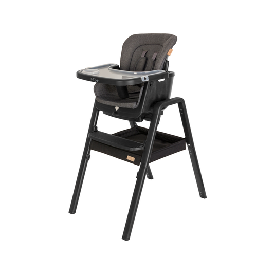 Nova Evolutionary Highchair - Grey & Oak (Ex Display)