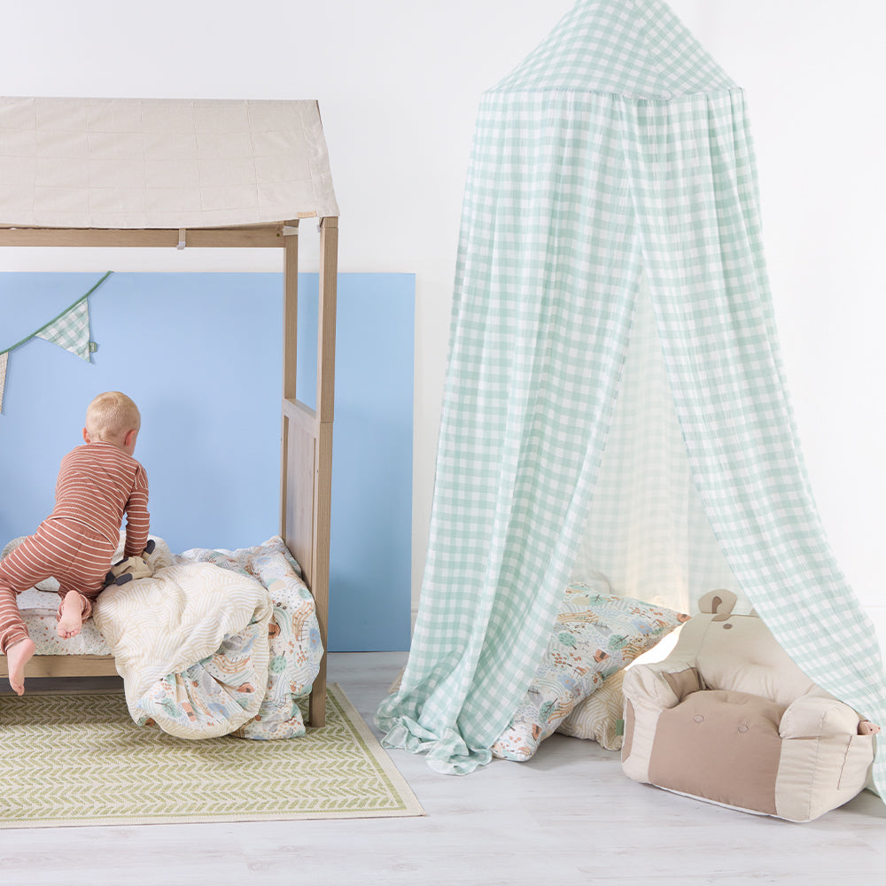 green Nursery-Canopy-toddler-tent-den-good-life-tutti-bambini-kaliedy-2