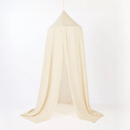 beige white Nursery-Canopy-toddler-tent-den-love-cats-tutti-bambini-kaliedy
