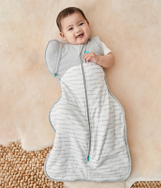 Swaddle Up™ Stage 2 Quilted Transition Bag 2.5 Tog - White Dreamer