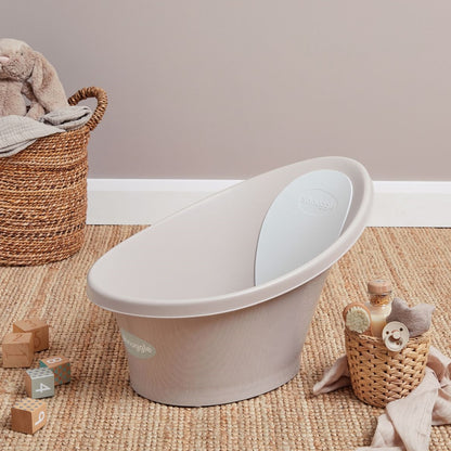 Baby Bath With Plug & Foam Backrest