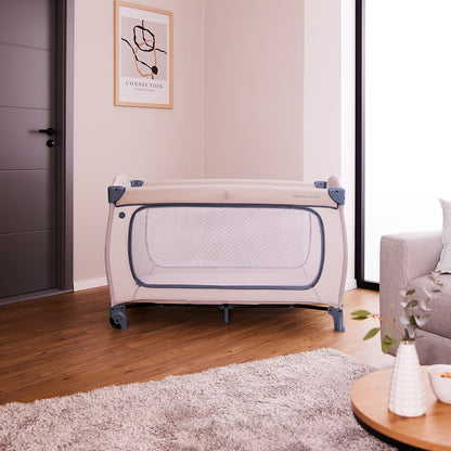 Sleep N Play Go Plus Travel Cot - Dusty Blue