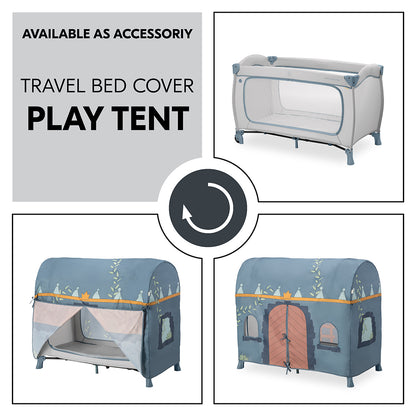 Sleep N Play Go Plus Travel Cot - Dusty Blue