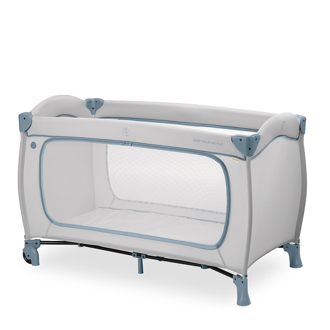 Sleep N Play Go Plus Travel Cot - Dusty Blue