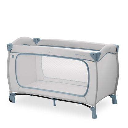 Sleep N Play Go Plus Travel Cot - Dusty Blue