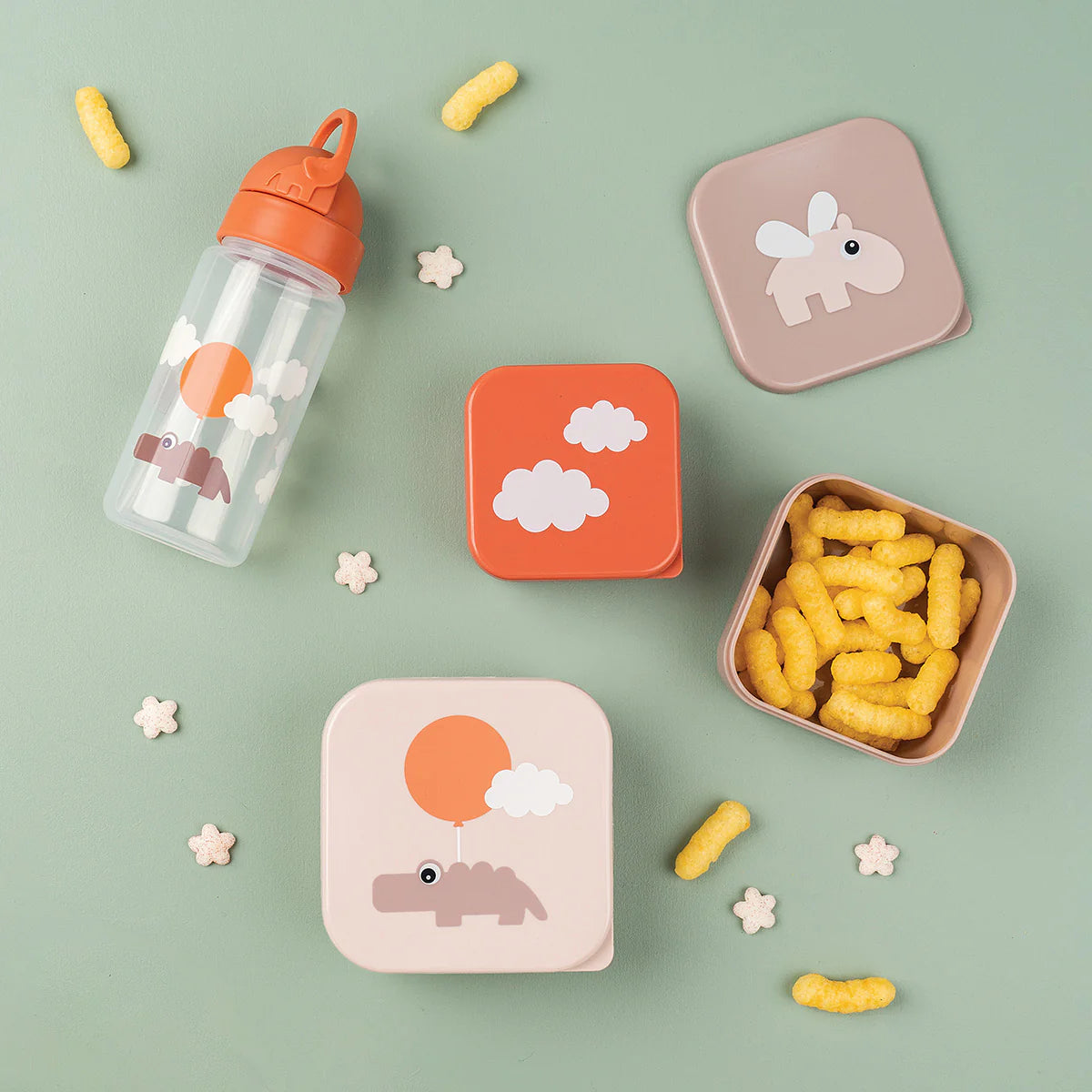 Snack Box 3pk - Happy Clouds