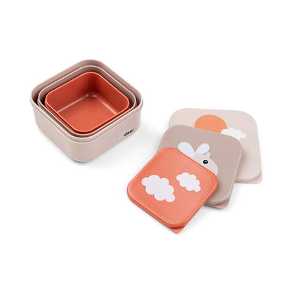 Snack Box 3pk - Happy Clouds