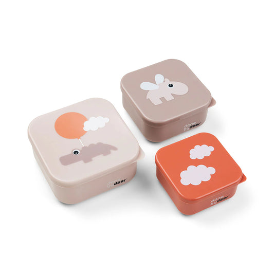 Snack Box 3pk - Happy Clouds