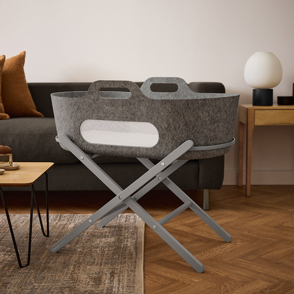 SnuzBaskit Moses Basket & Stand
