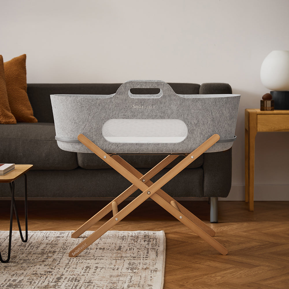 SnuzBaskit Moses Basket & Stand