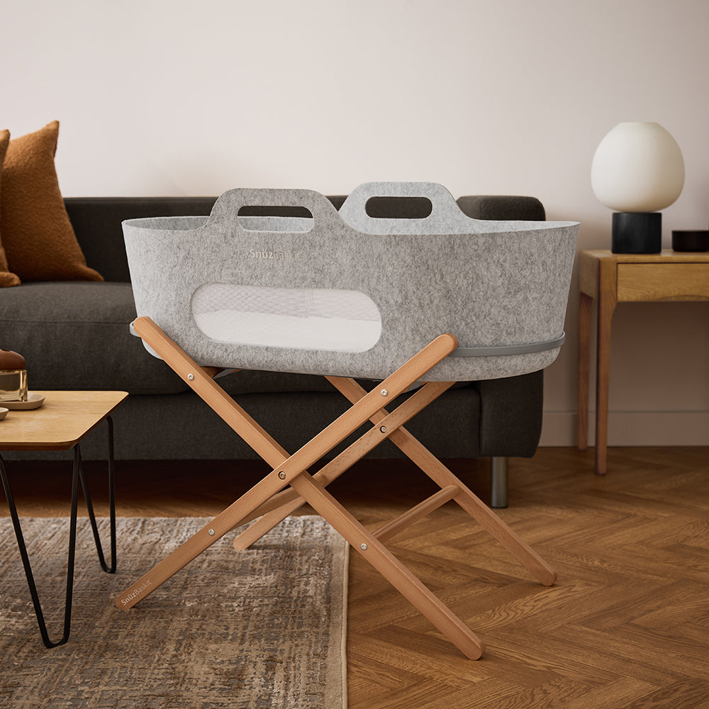 SnuzBaskit Moses Basket & Stand