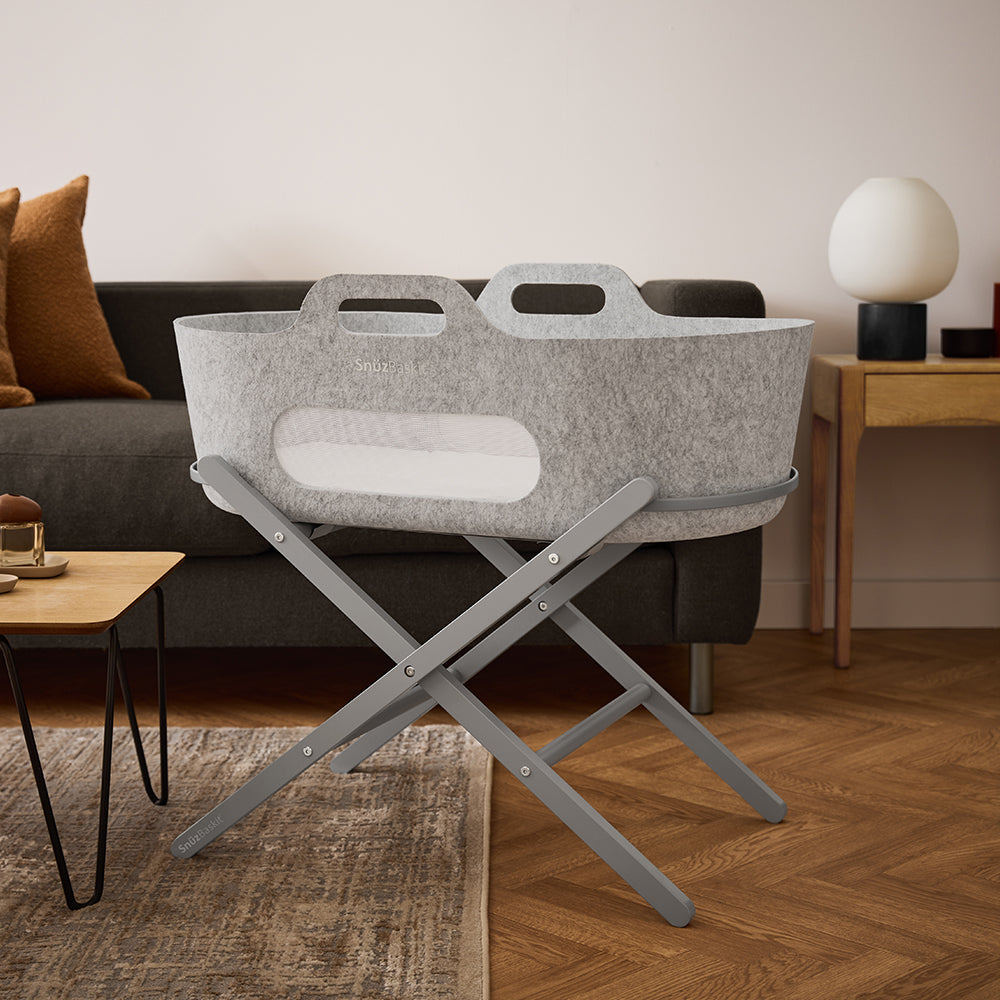 SnuzBaskit Moses Basket & Stand