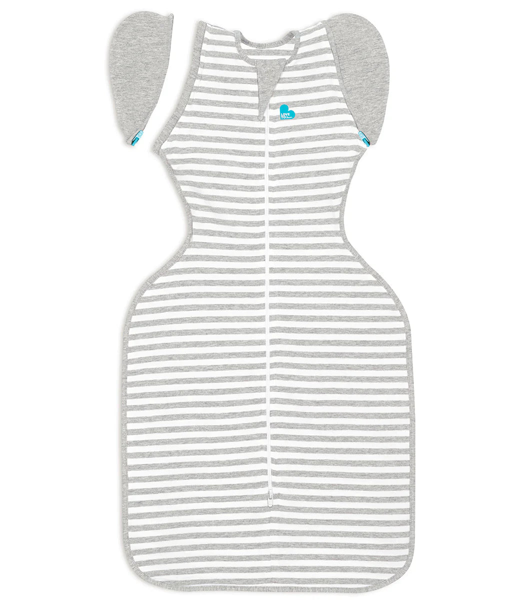 Swaddle Up™ Transition Bag 1 Tog - Grey Stripe