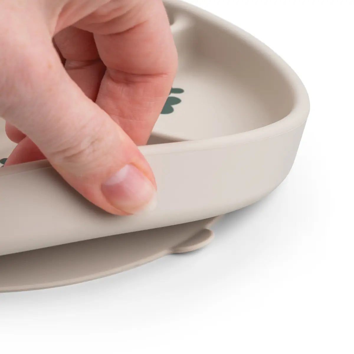 Stick & Stay Compartment Plate