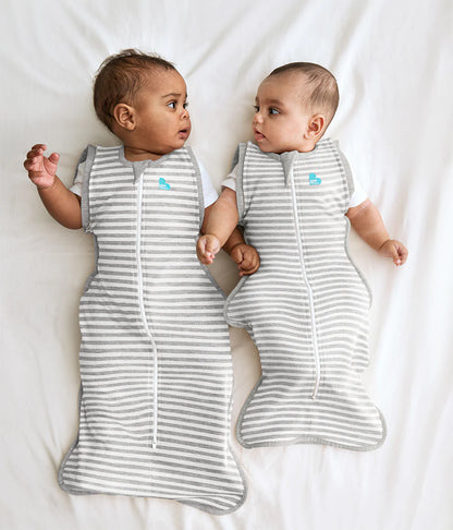 Swaddle Up™ Transition Bag 1 Tog - Grey Stripe