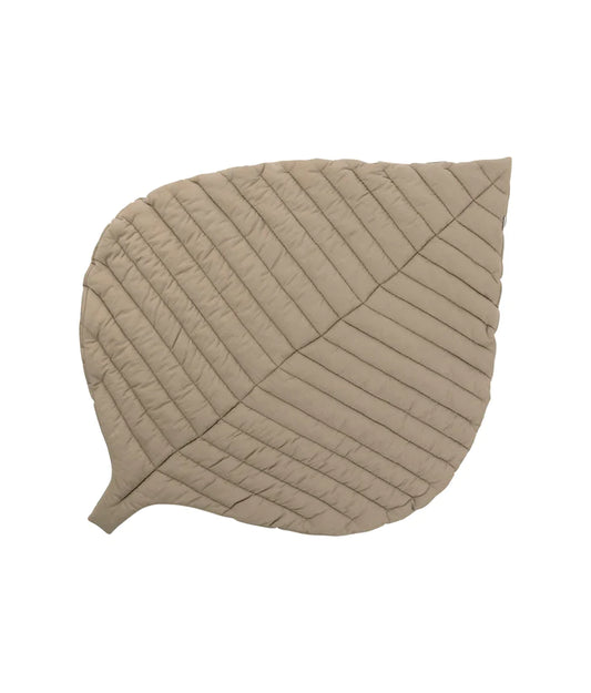 Organic Leaf Mat - Tan