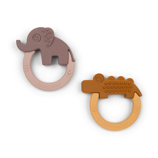 Teether 2pk - Deer Friends