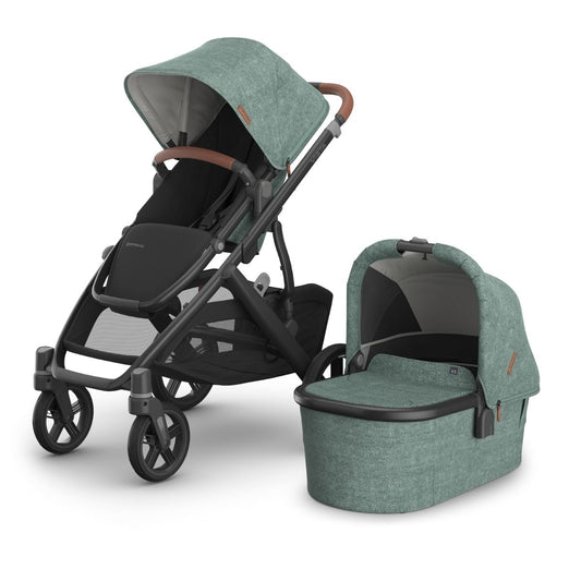 Vista V3 Uppababy Green Gwen | Pushchairs & Prams | Kaliedy Ireland's Baby Shop