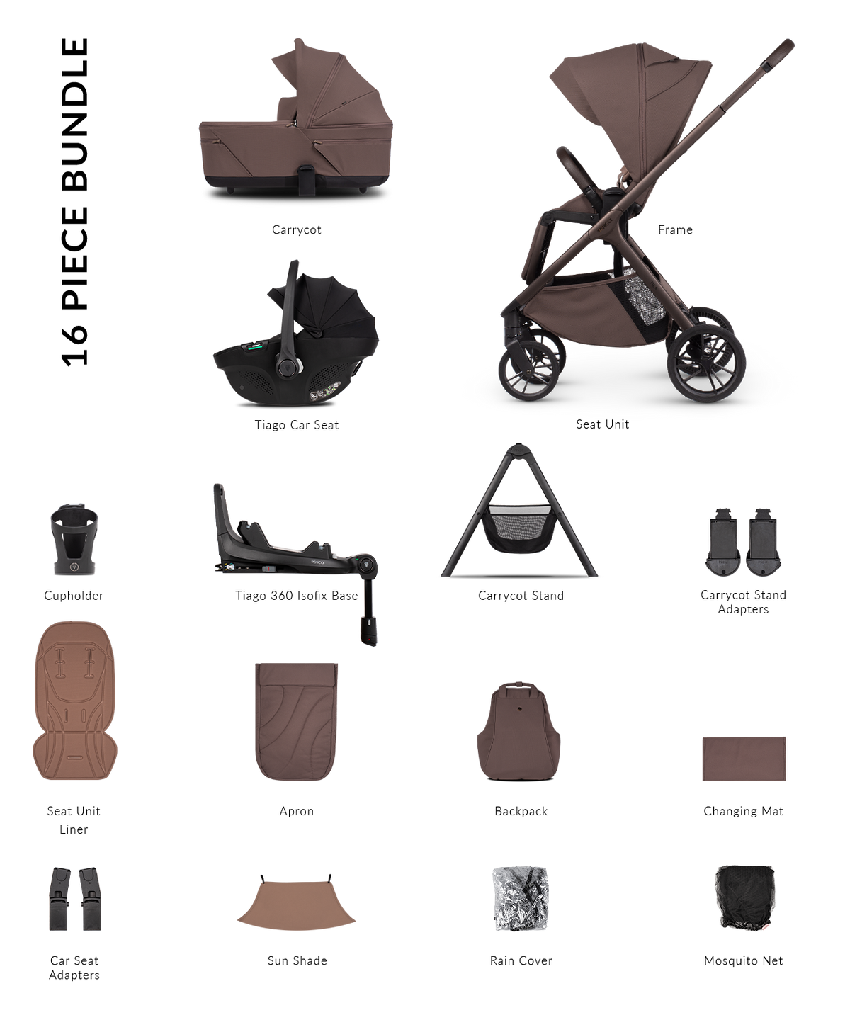 Tila - 4in1+ Tiago 360 & Base Ultimate bundle