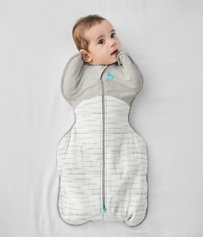 Swaddle Up™ All Seasons - Brushed Fleece North Star White