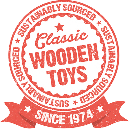 Wooden Stacking Train