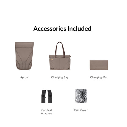 Claro 2 - 2in1 Essential Bundle, Maxi Cosi Pebble 360 & Familyfix 360 Base Newborn Bundle