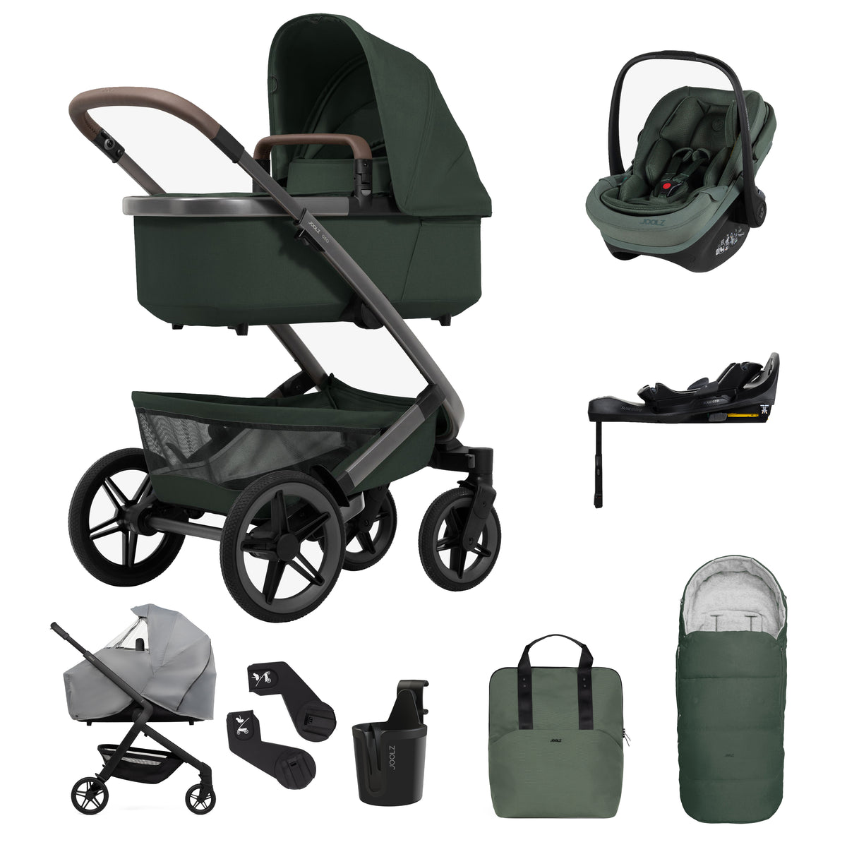 Joolz Geo⁵ All-in-One Bundle x Maxi Cosi Pebble Slide Pro