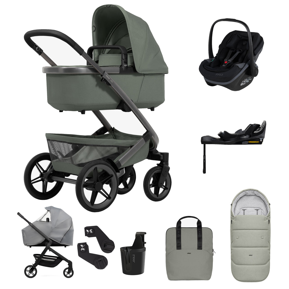 Joolz Geo⁵ All-in-One Bundle x Maxi Cosi Pebble Slide Pro