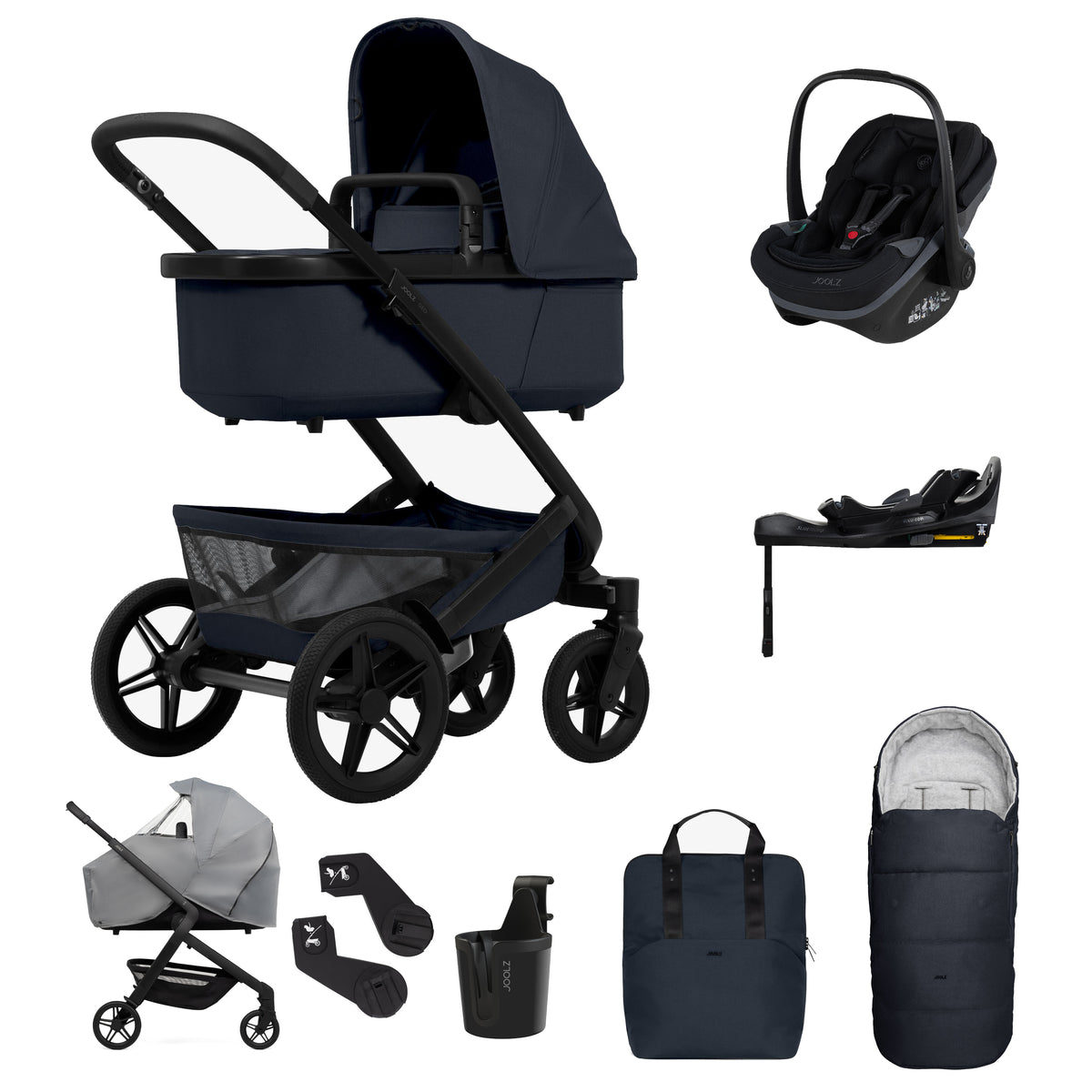 Joolz Geo⁵ All-in-One Bundle x Maxi Cosi Pebble Slide Pro