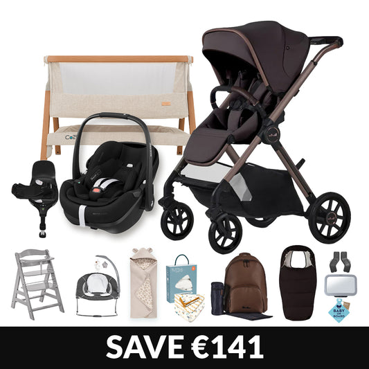 Pushchair Pram Buggy Travel System Reef 2 Silver Cross Newborn Bundle Kaliedy