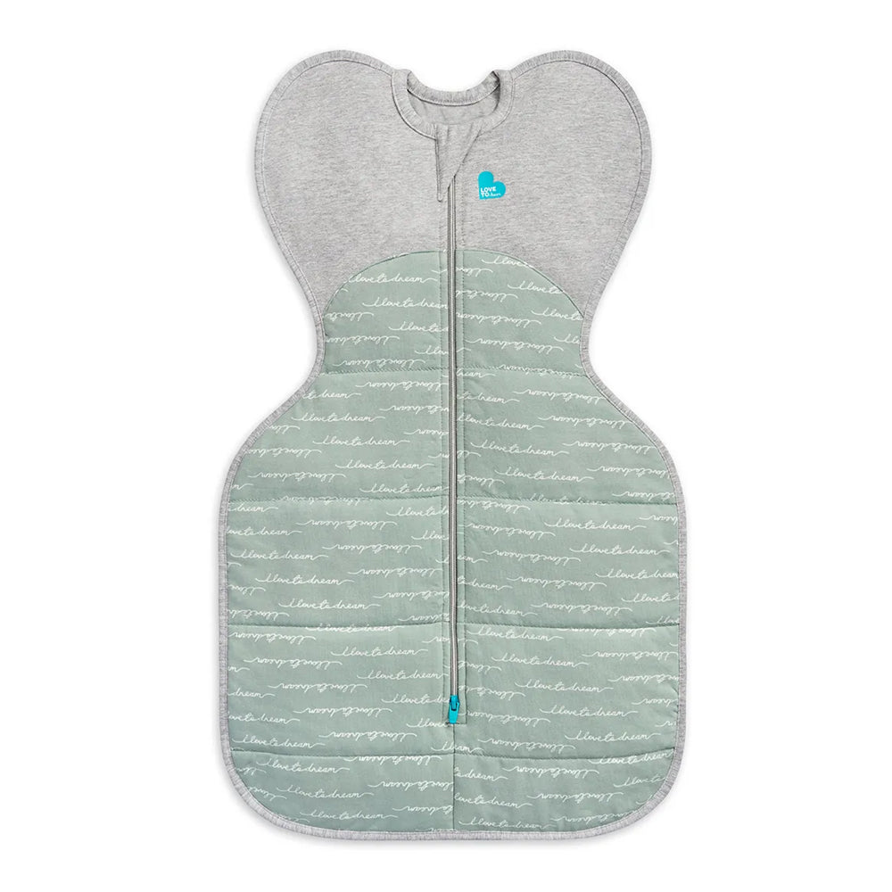 Swaddle Up™ Stage 1, Warm Quilted Cotton 2.5 Tog - Dreamer Olive