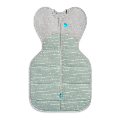 Swaddle Up™ Stage 1, Warm Quilted Cotton 2.5 Tog - Dreamer Olive