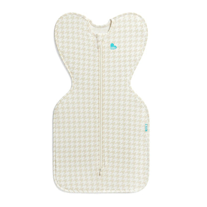 Swaddle Up™ Stage 1 Stretch Cotton 1 Tog - Houndstooth