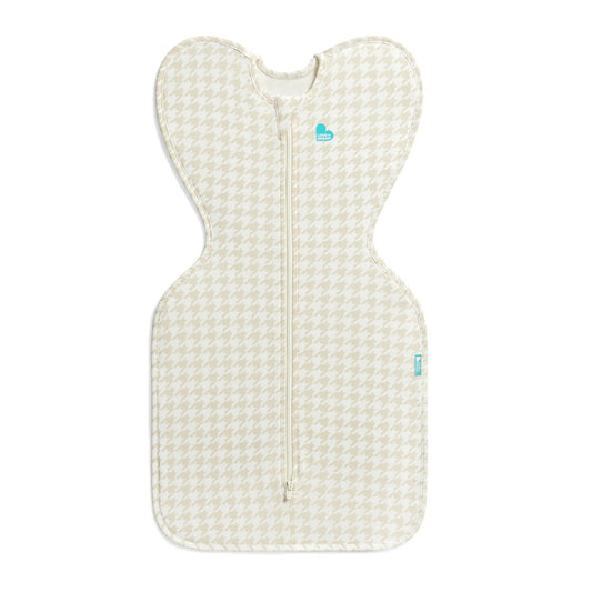 Swaddle Up™ Stage 1 Stretch Cotton 1 Tog - Houndstooth
