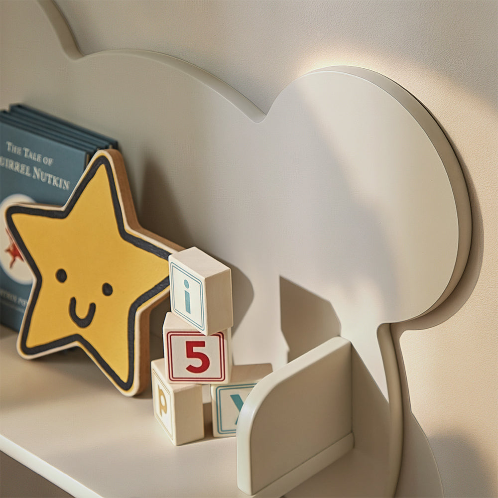Play House Bear Shelf - Pebble