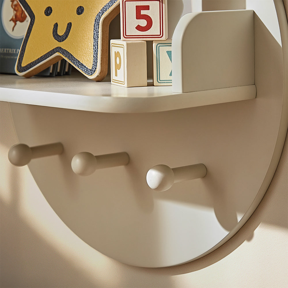 Play House Bear Shelf - Pebble