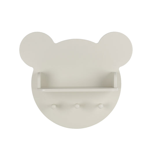 Play House Bear Shelf - Pebble