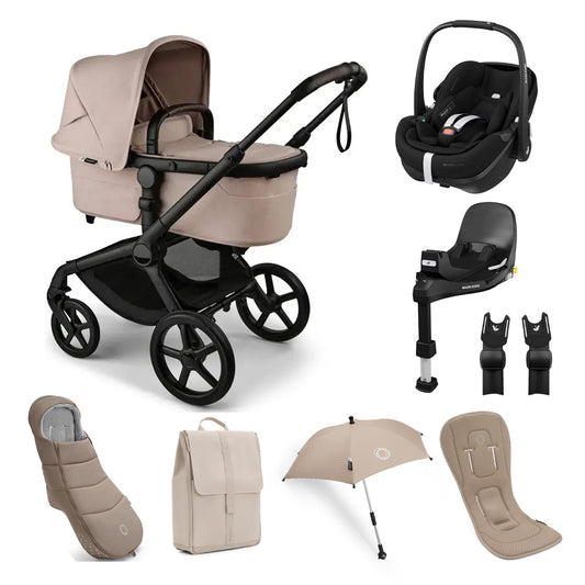 beige-travel system pushchair-buggy-complete-bundle-fox-5-renew-bugaboo-kaliedy-_1