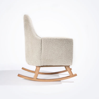 Oscar Luxe Rocking Chair & Footstool